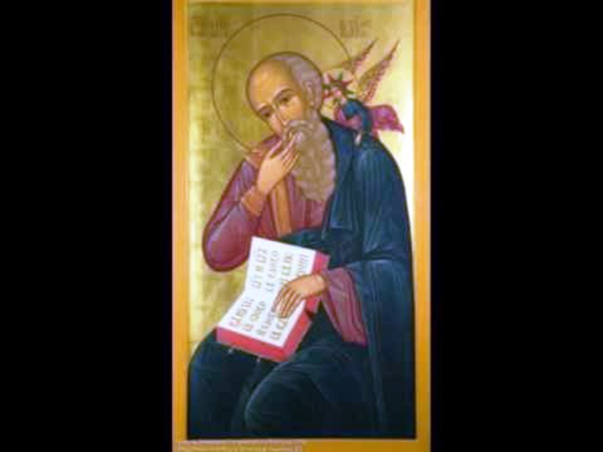 Svatý Jan Evangelista, patron knihkupců a knihařů