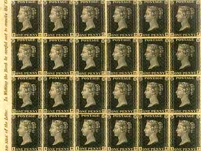 První poštovní známce
na světě je už 175 let