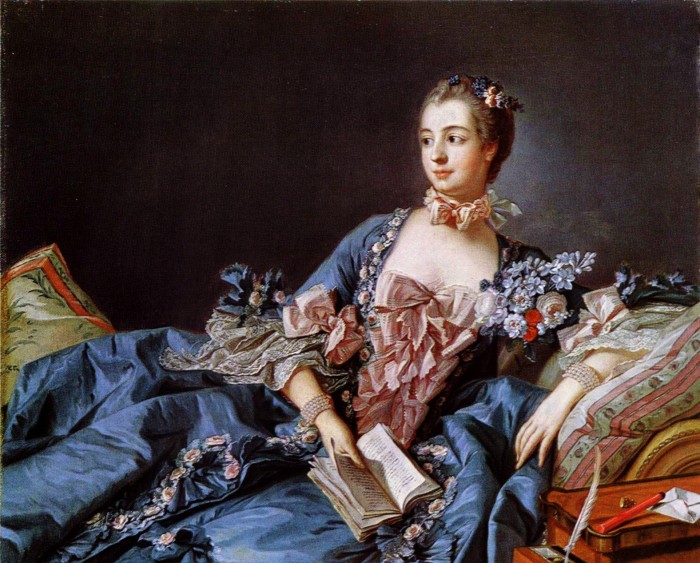 Markýza de Pompadour,
milenka Ludvíka XV.