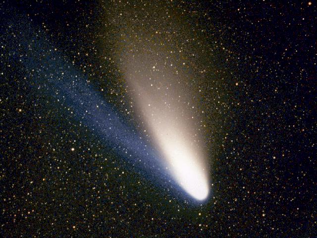 Halleyova kometa
se stala fenoménem