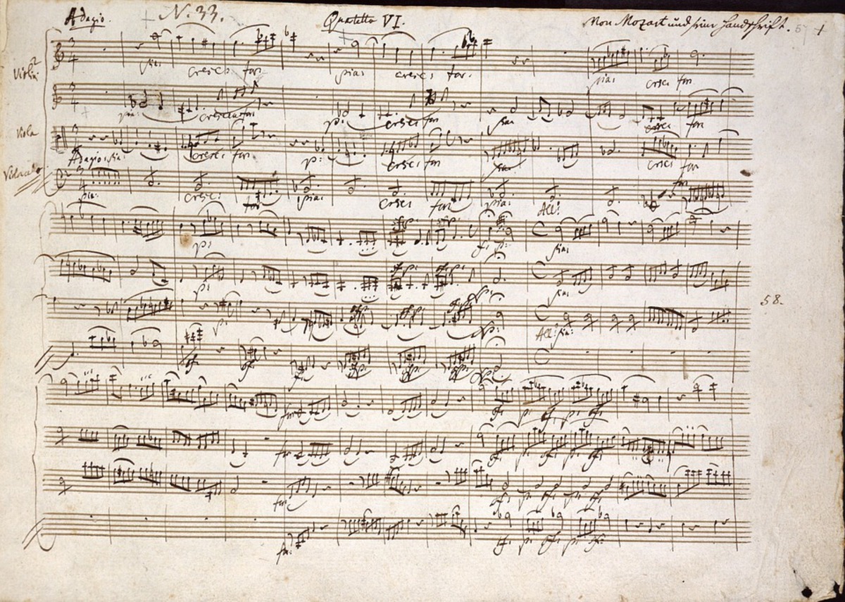 V muzeu hudby se našla ztracená skladba Mozarta a Salieriho