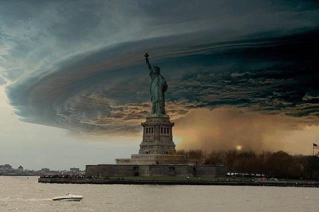 Bouře Sandy ochromila
Spojené státy a Kanadu