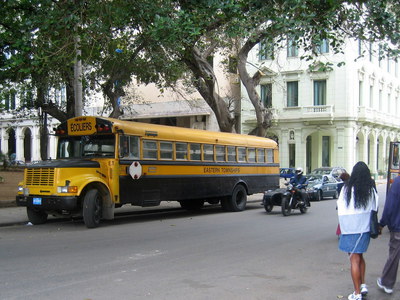 školní autous Havana