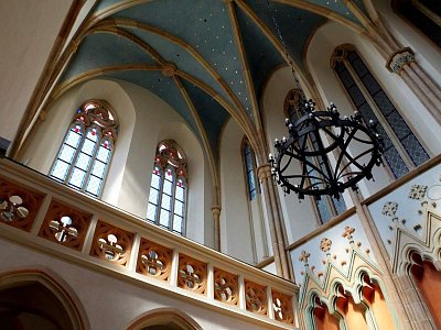 Interiér Zámecké kaple sv.Tomáše z Canterbury...