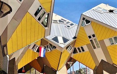 V Nizozemsku architekti nemuseli krotit fantazii, a tak si uskutečňovali sny