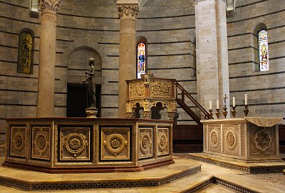 V Baptisteriu sv. Jana Křtitele