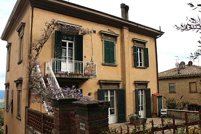 Typický toskánský dům