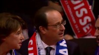 I francouzský prezident přijel fandit až z Paříže v národních barvách