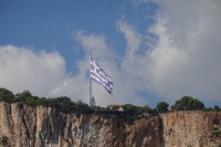 Vůbec největší řecká vlajka měří 614 m2