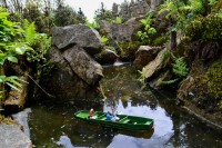Jarní fotopříběh: Park miniatur - projížďka na jezírku 