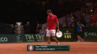 Federer jde servírovat na vítězství nejen v zápasu, ale i Davis cupu