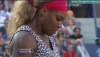 Bojový vzhled Sereny Williams ve finále US Open