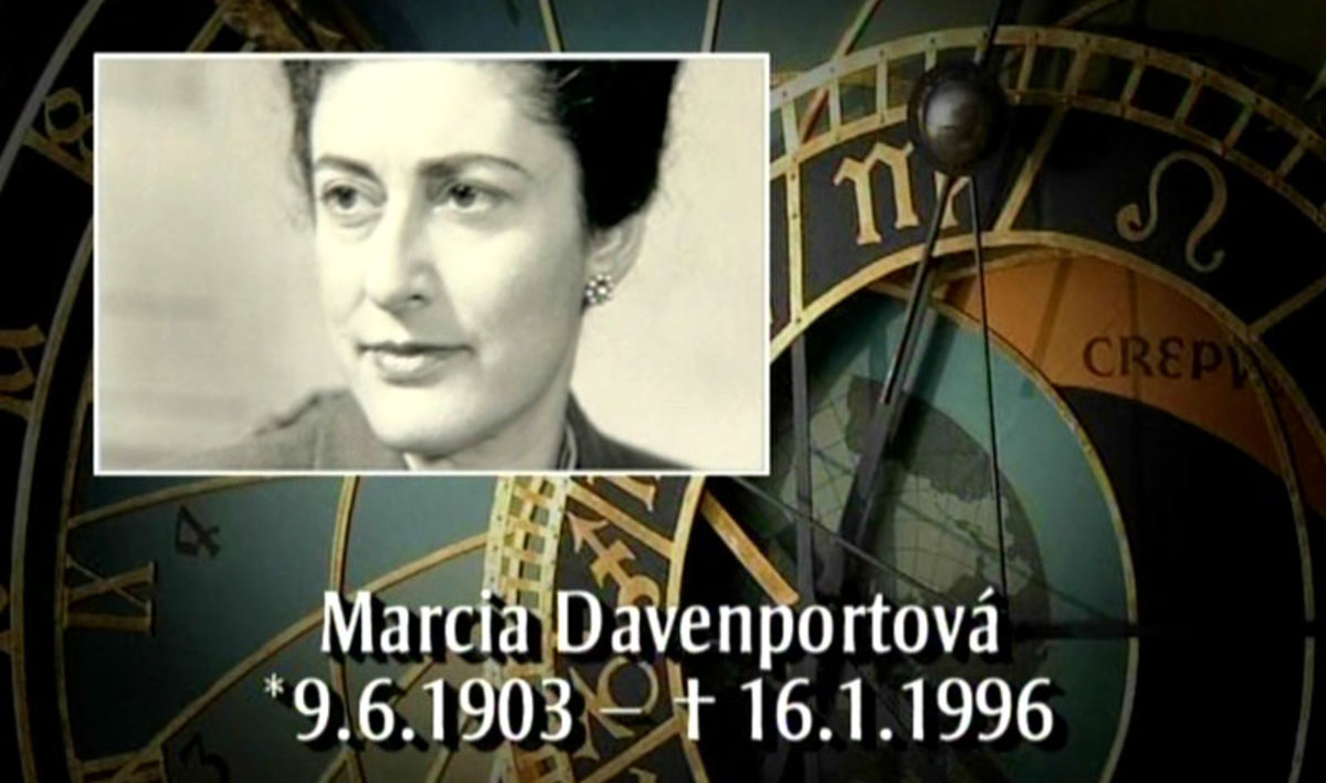 Marcia Davenportová, přítelkyně Jana Masaryka