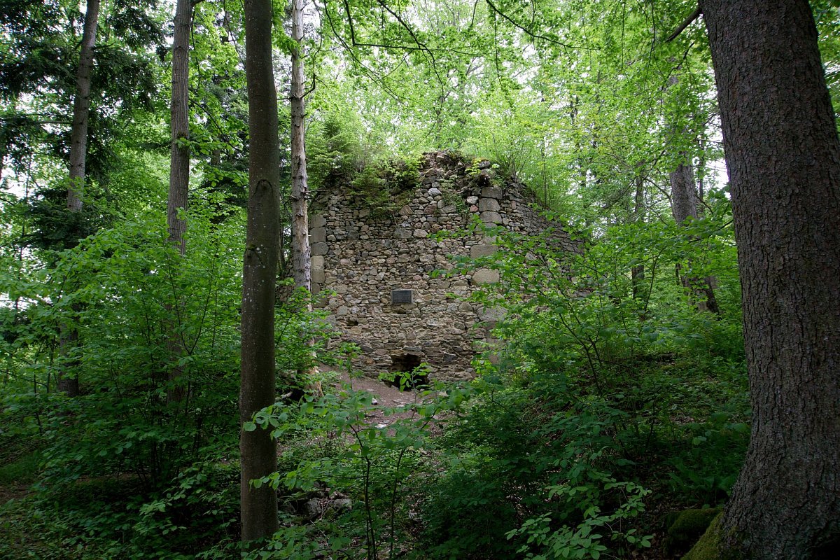 Romantickým údolím Lužnice k ruinám hradu Příběnice