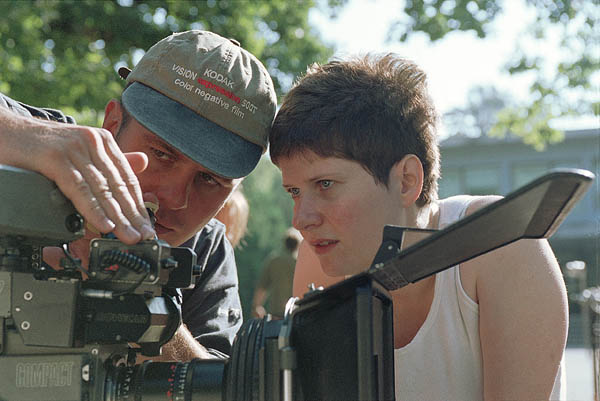 Alice Nellis natáčí film
Andělé podle Viewegha