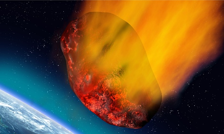 Zemi minul poměrně
blízko velký asteroid