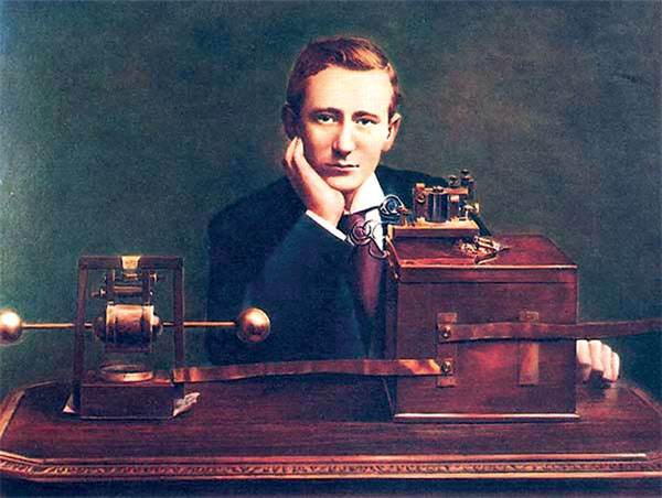 Vynálezce telegrafu
Guglielmo Marconi