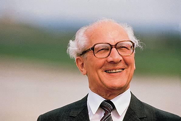 Přesvědčený vůdce
NDR, Erich Honecker