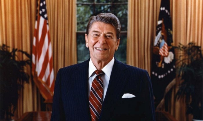 Ronald Reagan sehrál svoji
životní roli jako prezident
