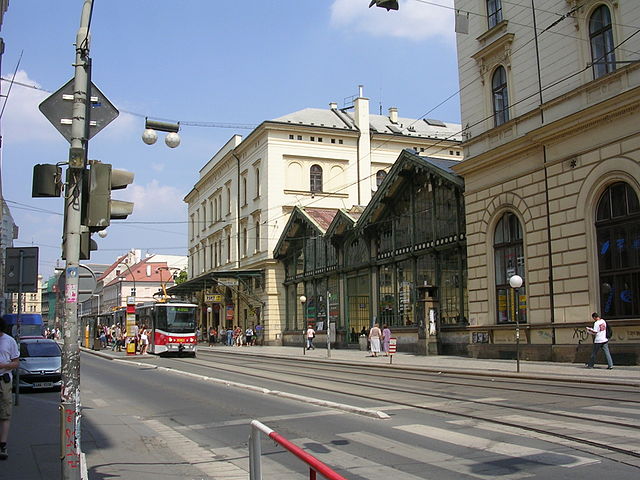 Masarykovo nádraží
je nejstarším v Praze