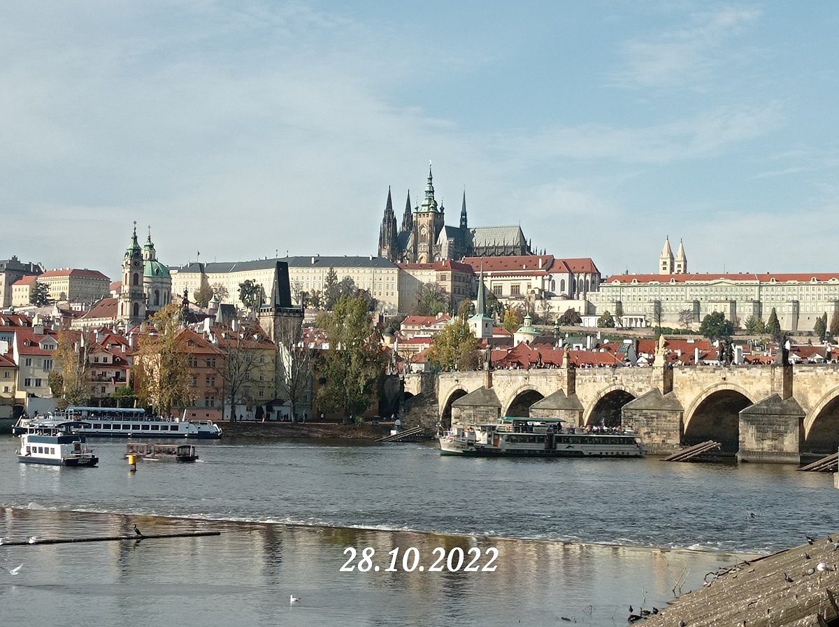 Praha ve svátečním hávu dne 28.10.2022