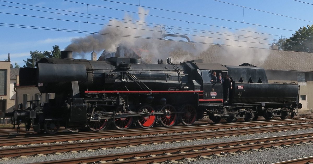 Parní lokomotivy, pastva pro úplně všechny oči.