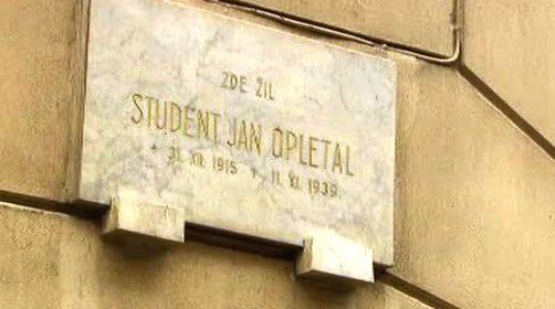 Jan Opletal: symbol
boje proti totalitní moci