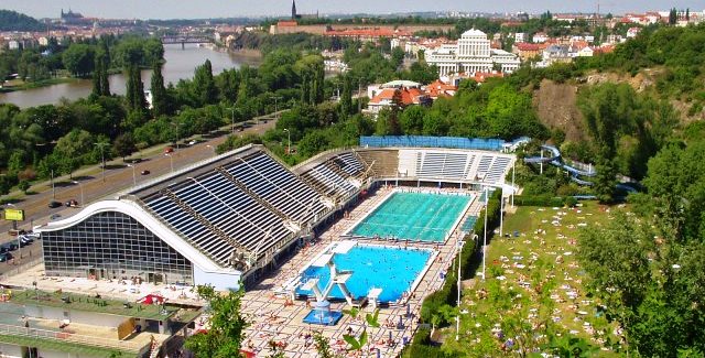Stadion v Podolí: skvost
mezi českými koupališti