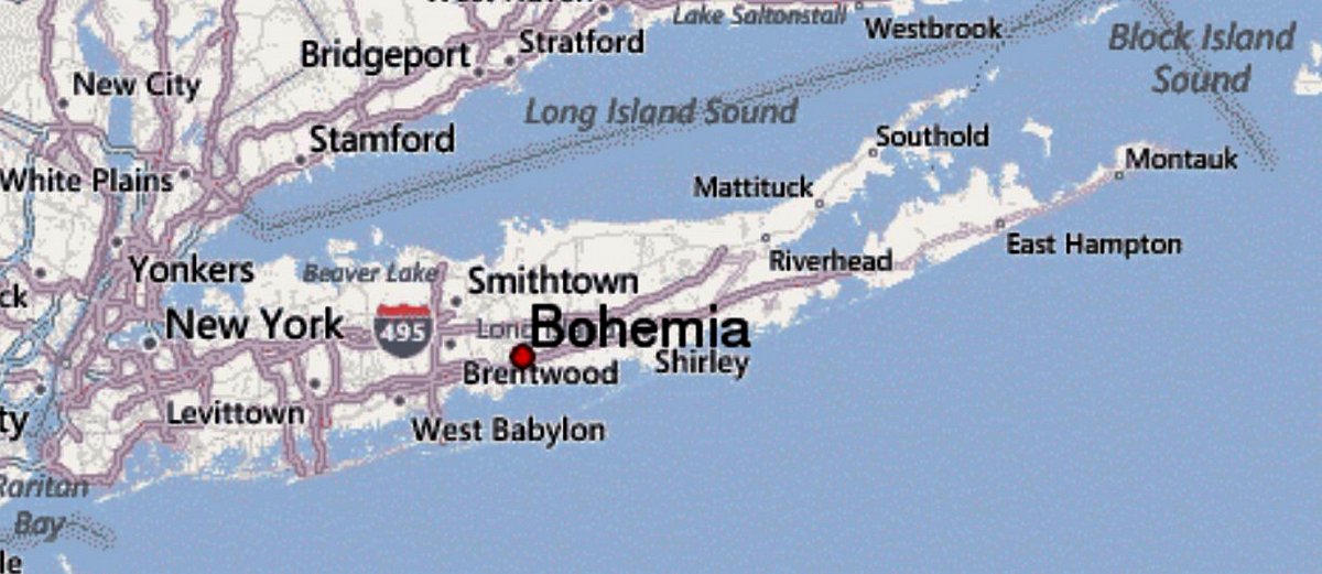 Bohemia na mapě Long Islandu.jpg