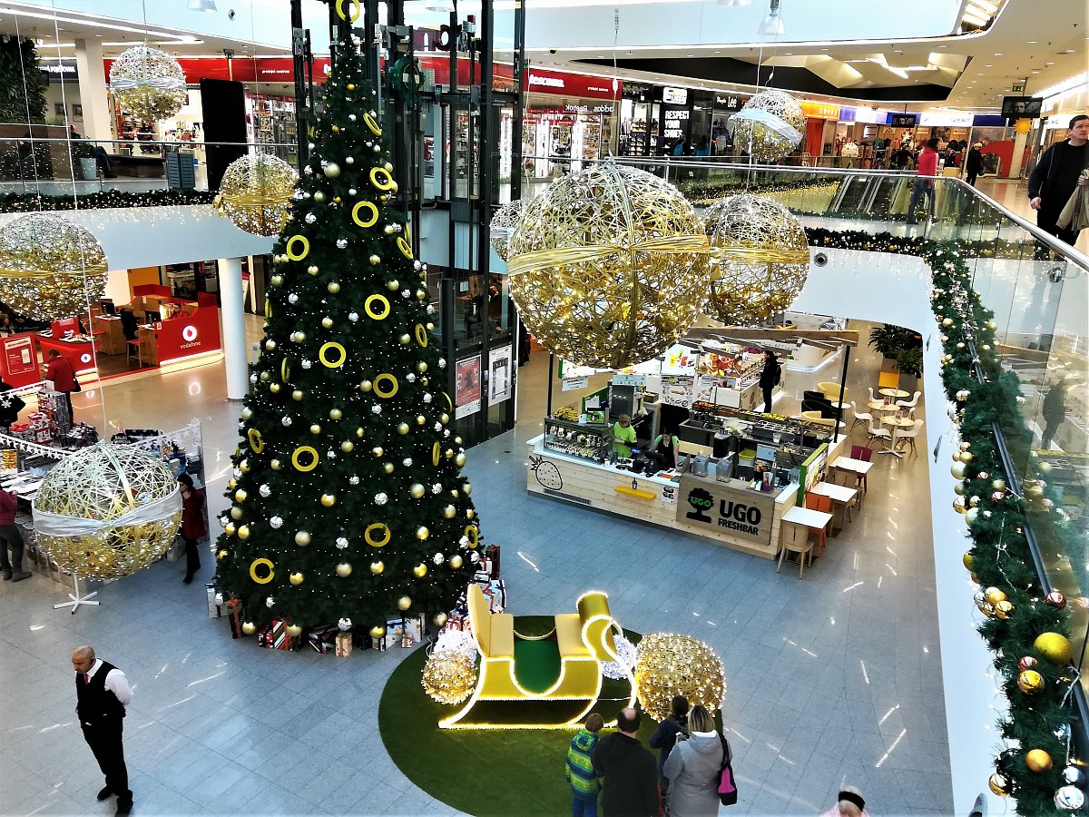 Bondy centrum a vánoce