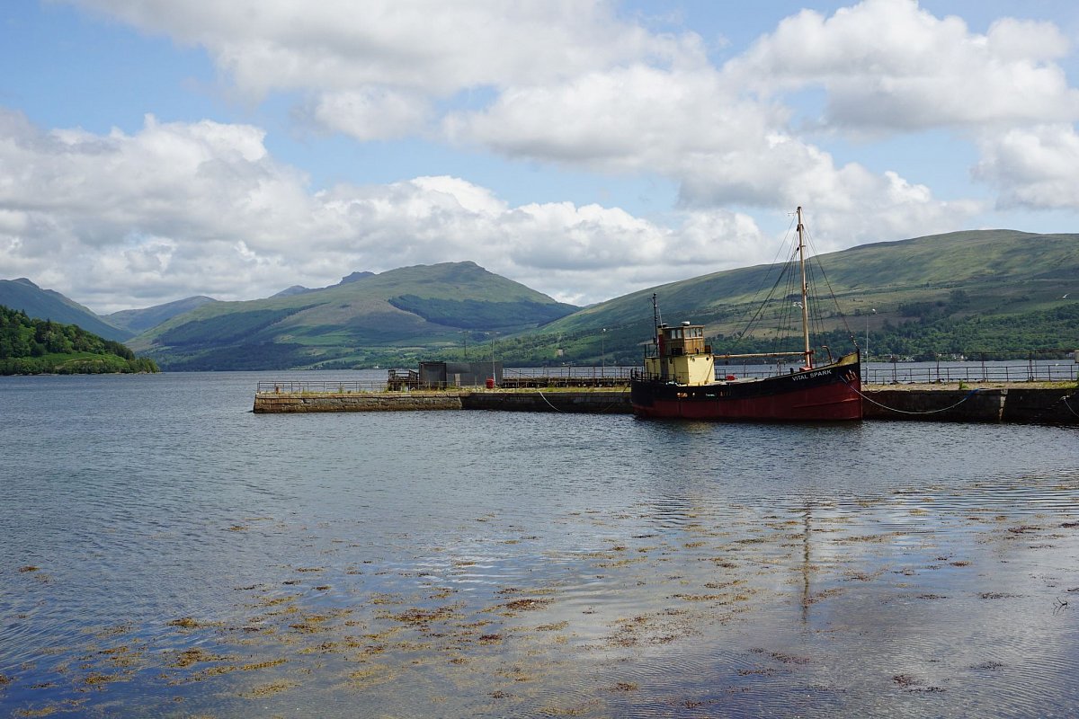 Vzpomínka na Skotsko (6. část - Oban, Inveraray, Loch Lomond, Glasgow)