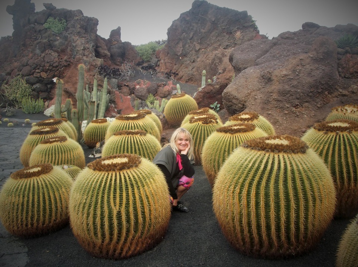 Vánoční procházka kaktusovou zahradou 
na Kanárských ostrovech - Lanzarote