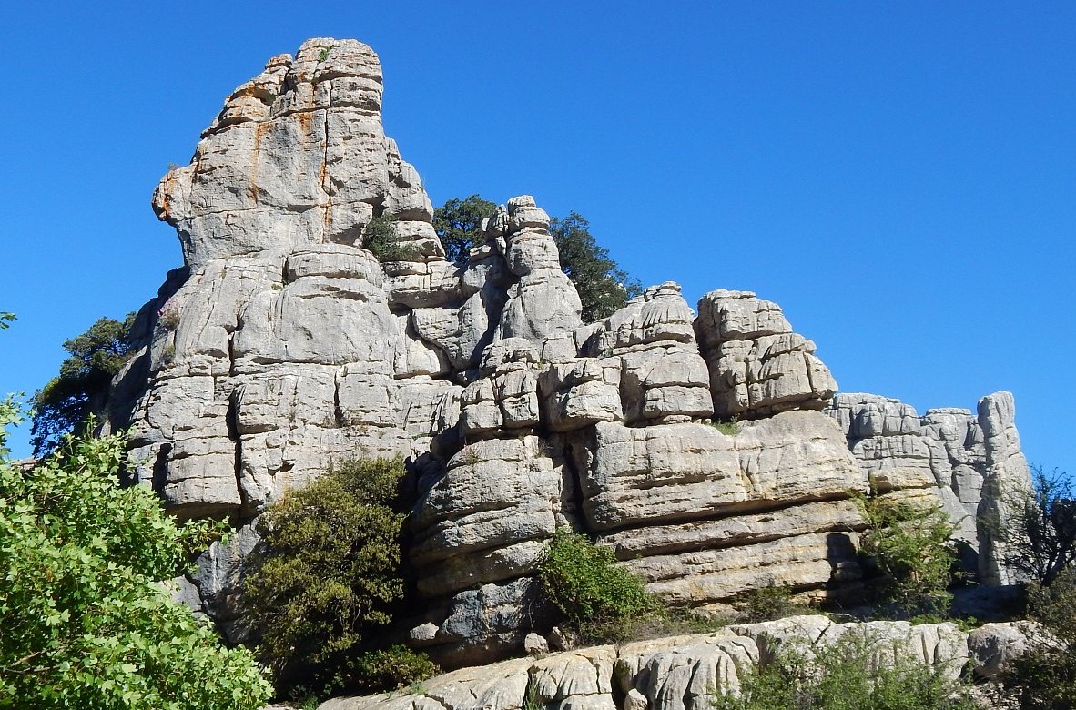 Pohoří El Torcal ve španělské Andalusii