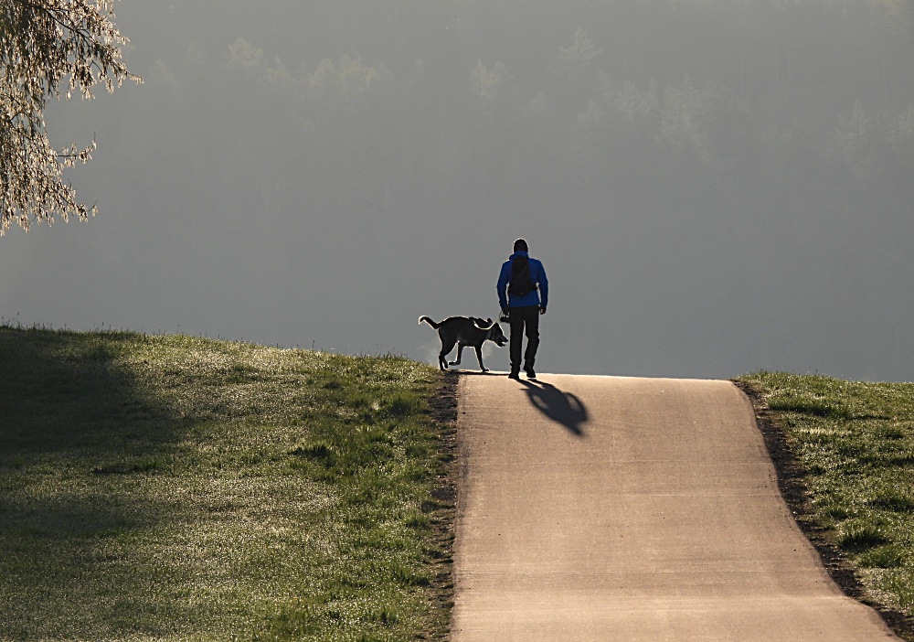 Mrazivé dubnové ráno