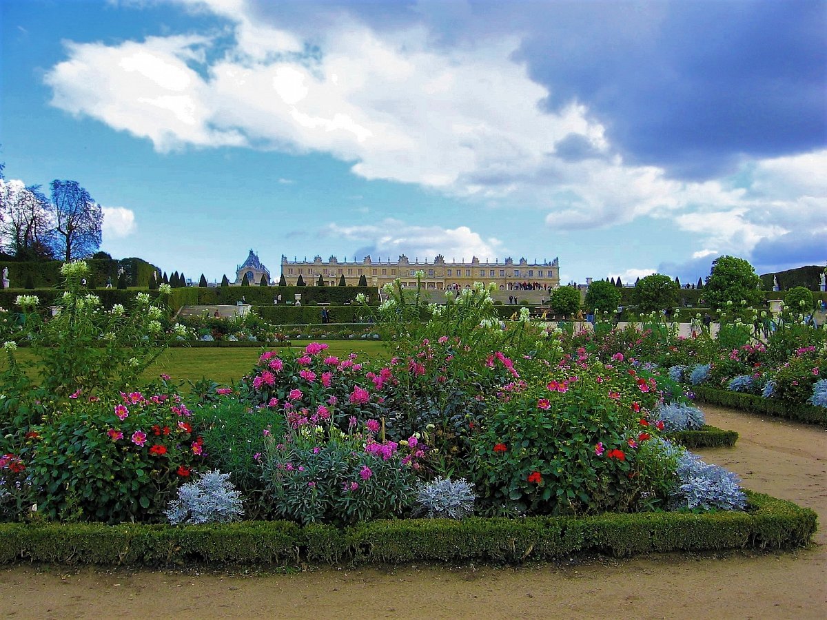 Podzimní zahrady Versailles