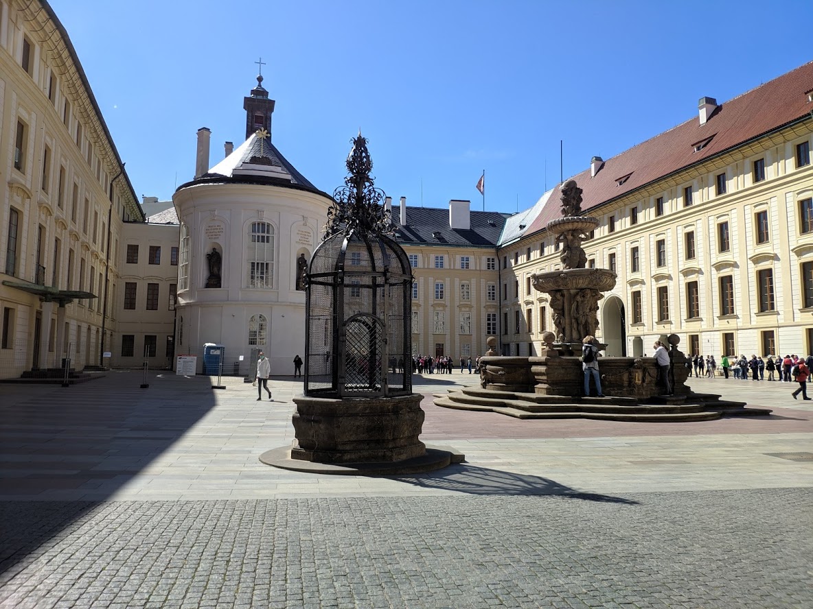 směr prohlídka Pražský hrad