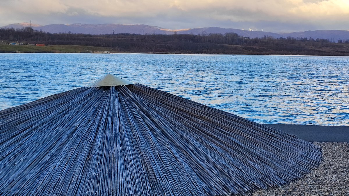 Jezero v místě bývalého královského města