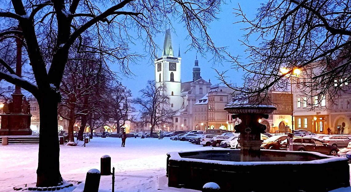 FOTO DNE 4.12.: Jan Zelenka - Zimní náměstí