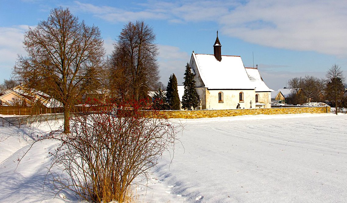FOTO DNE 23.12.: Marta Nosková - Vesnický kostelík