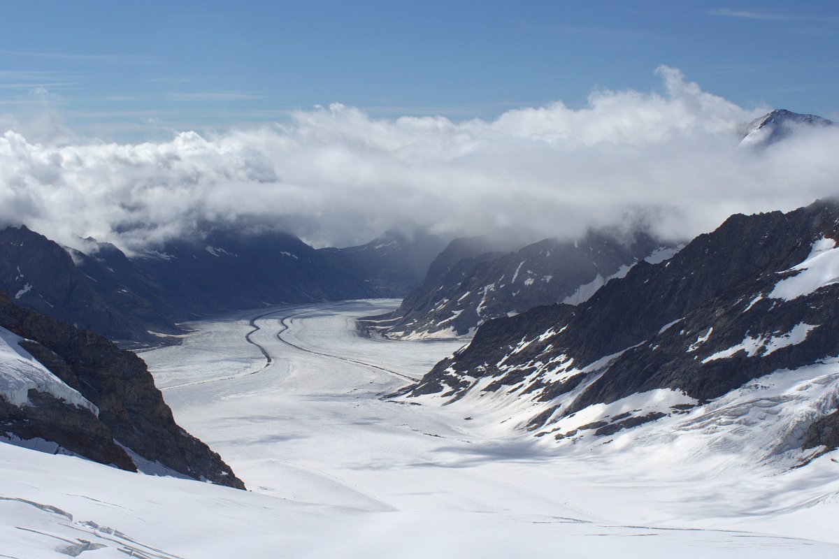 Ve Švýcarských Alpách