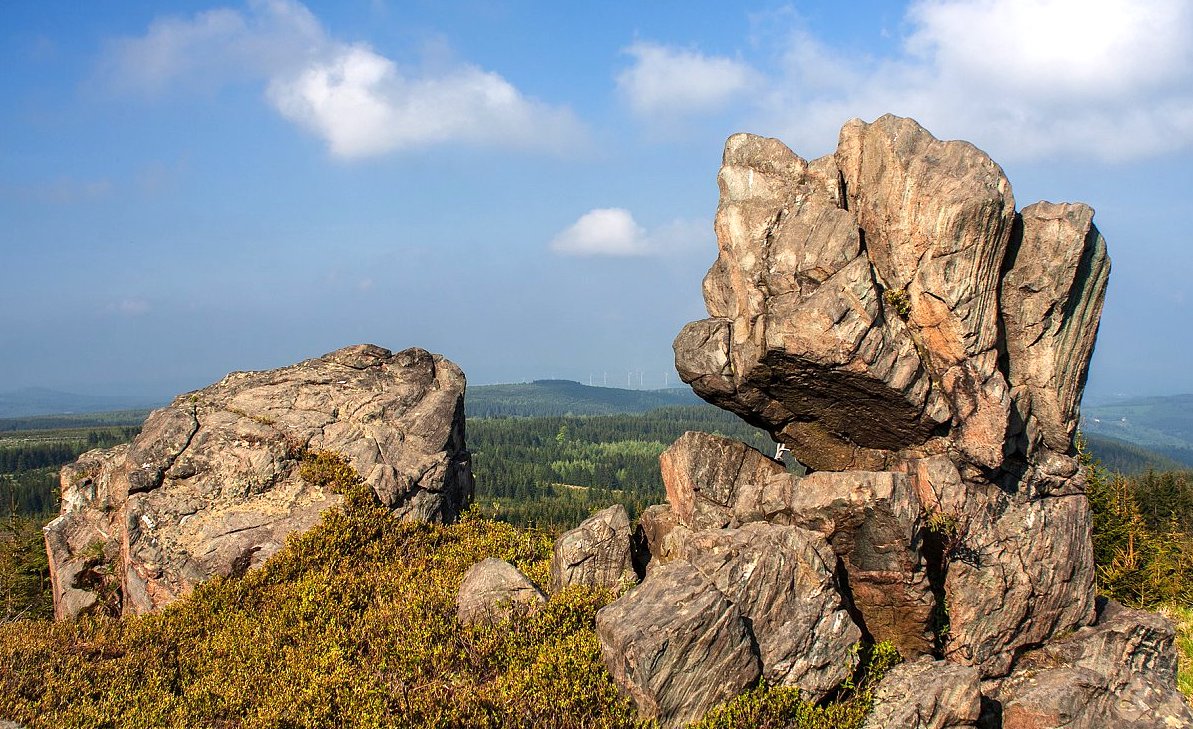FOTO DNE 7.10.: M. Křížek - Skály na Meluzíně, Krušné hory