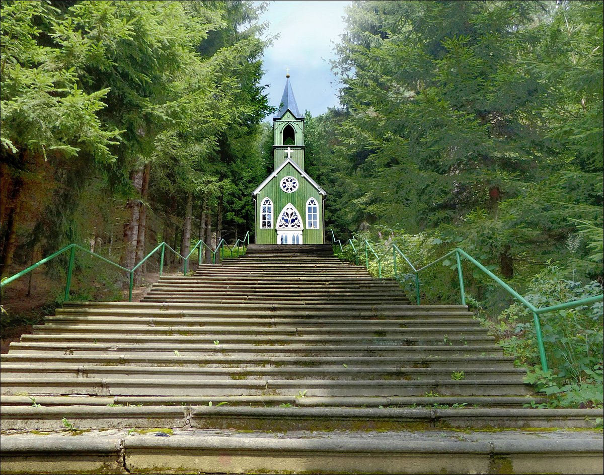 Zelená kaplička v Ticháčkově lese *