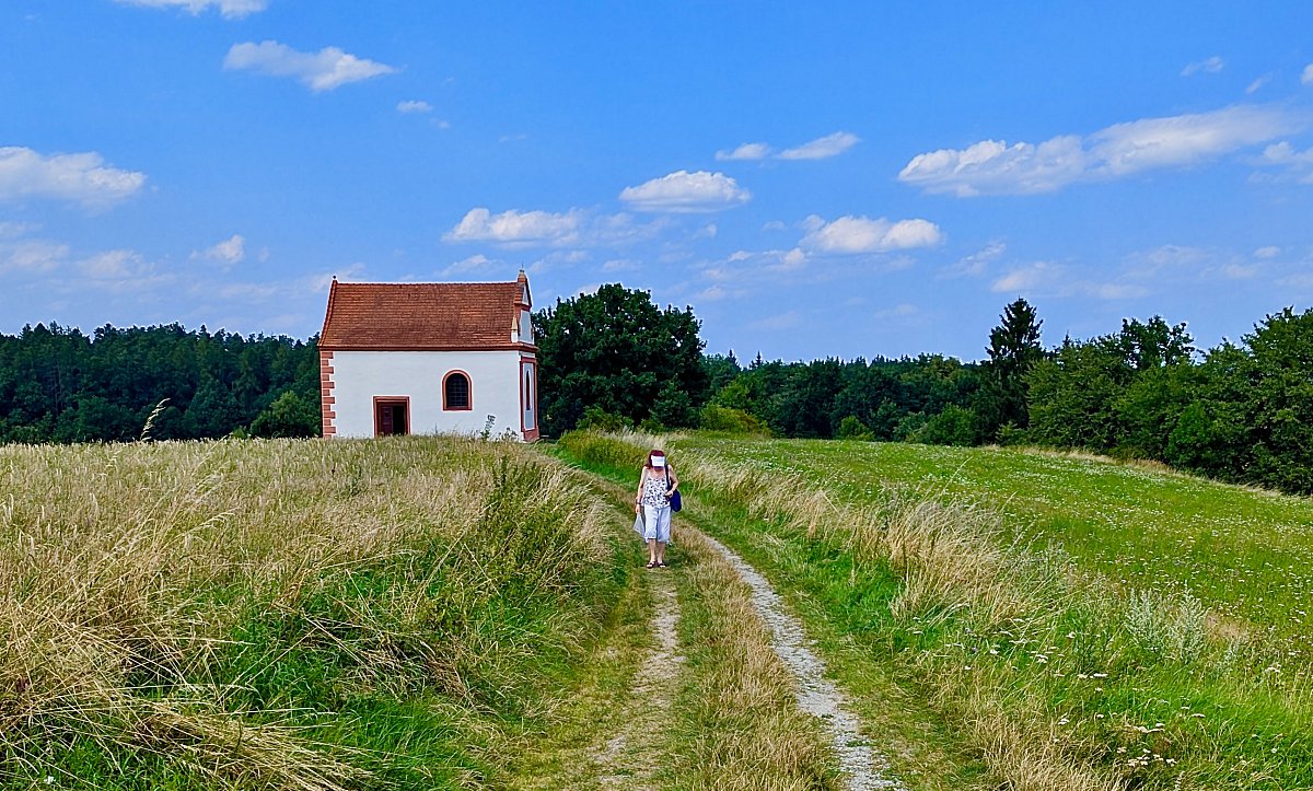 FOTO DNE 13.8.: Vlasta Ledlová - Kaplička v Římově