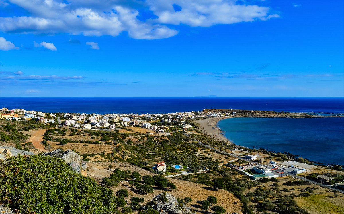 Chania a Heraklion, dvě letiště na Krétě. A z nich nejlépe hned směrem na jih
