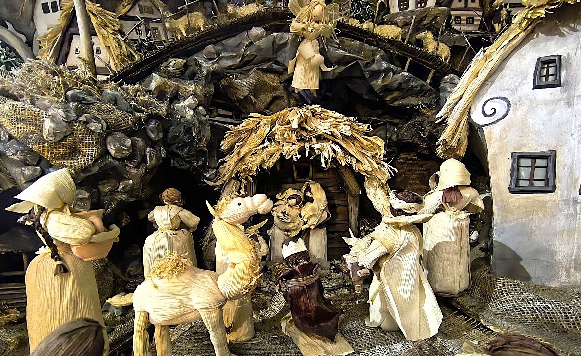 FOTO DNE 24.12.: Alena Tollarová - Podřípský betlém