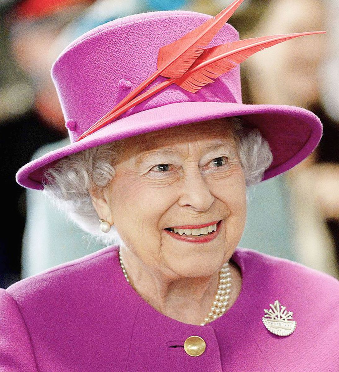 Britská královna Alžběta II. slaví devadesátiny
