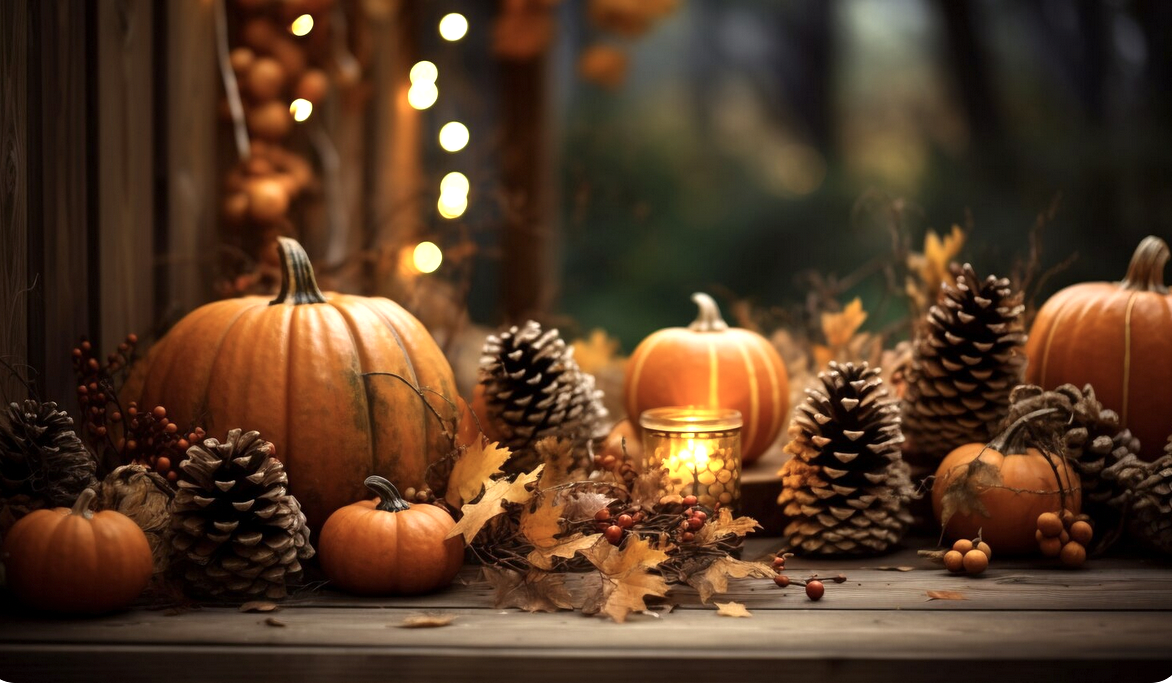 Podzimní výzdoba nejsou jen dýně. Může být rozhodně vkusnější a nápaditější