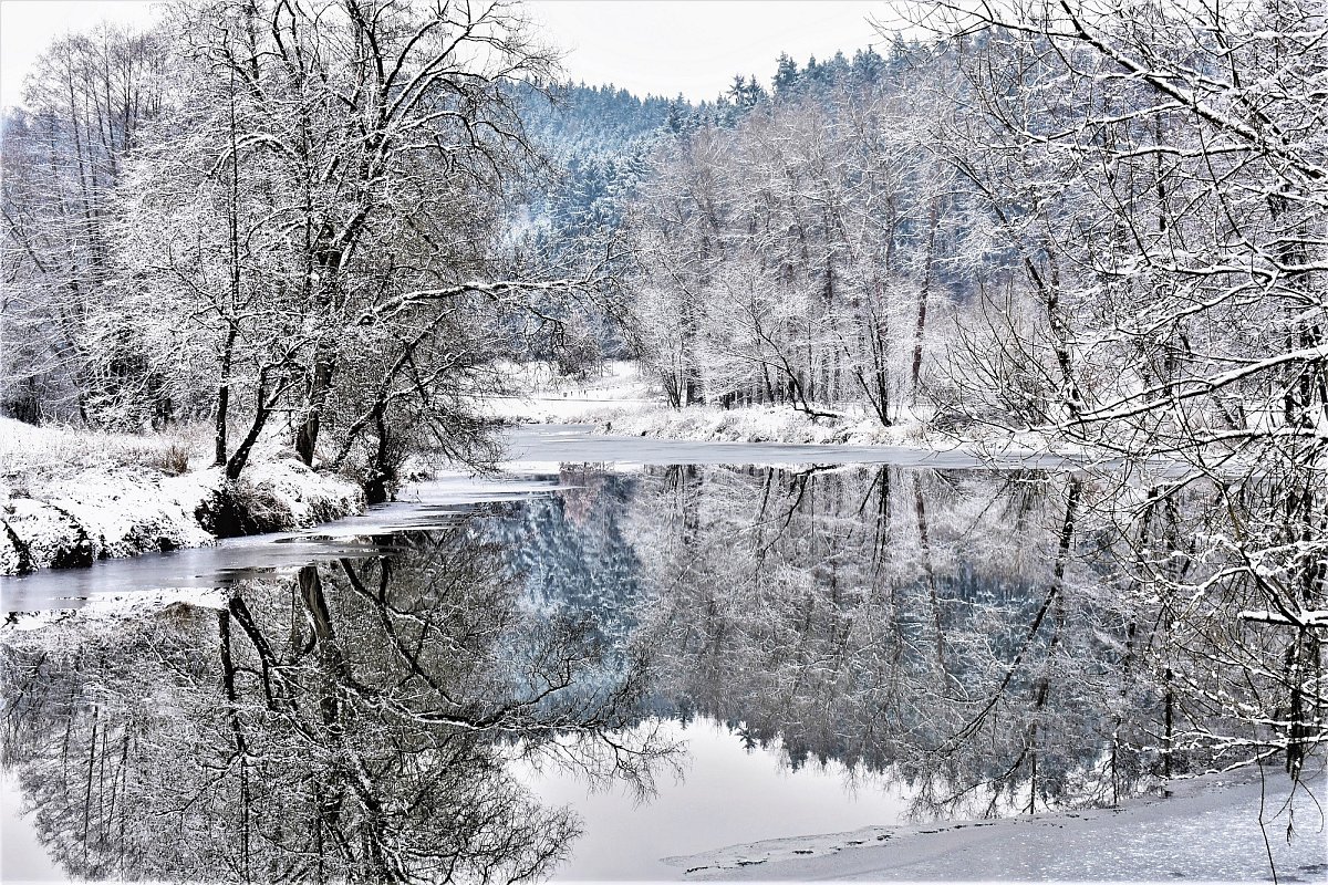 Zimní zrcadlení