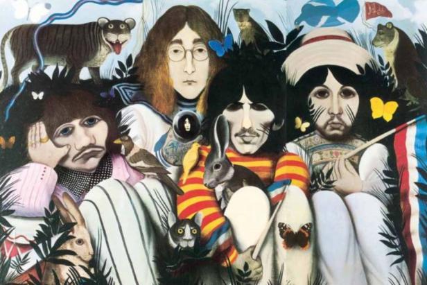 Kniha The Beatles v písních a obrazech 
vypovídá i o životě v 60. letech
