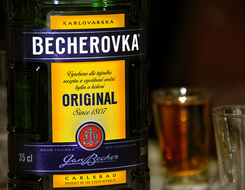 Na císařský dvůr putovalo 
měsíčně padesát litrů Becherovky